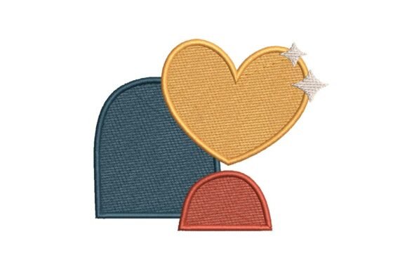 Abstract Love Heart Embroidery Design Review