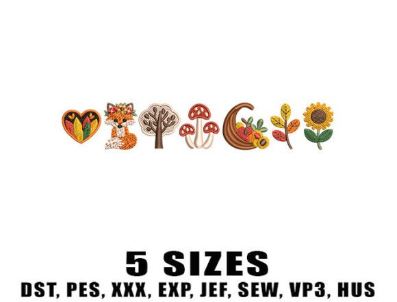 Aesthetic Autumn Embroidery Design Review