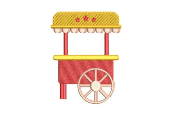 Festive Carnival Cart Embroidery Design Review