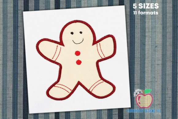 Gingerbread Man Applique Embroidery Review