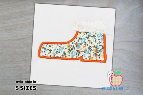 House Made of a Shoe Applique Embroidery Review