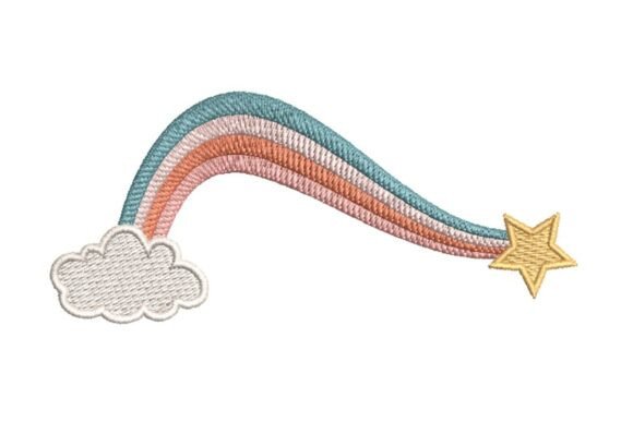 Sparkling Pastel Rainbow Embroidery Review